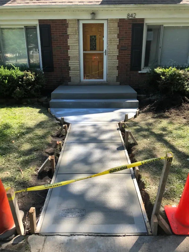 Concrete project by George's Concrete