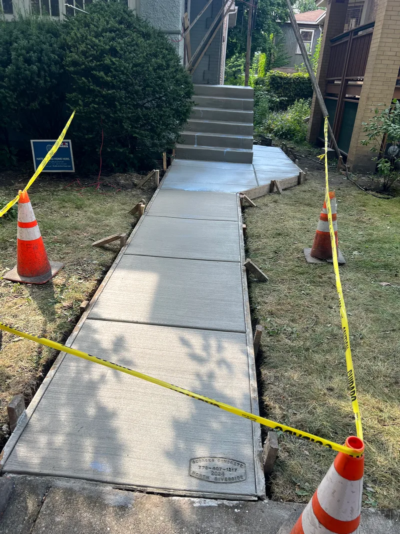 Concrete project by George's Concrete